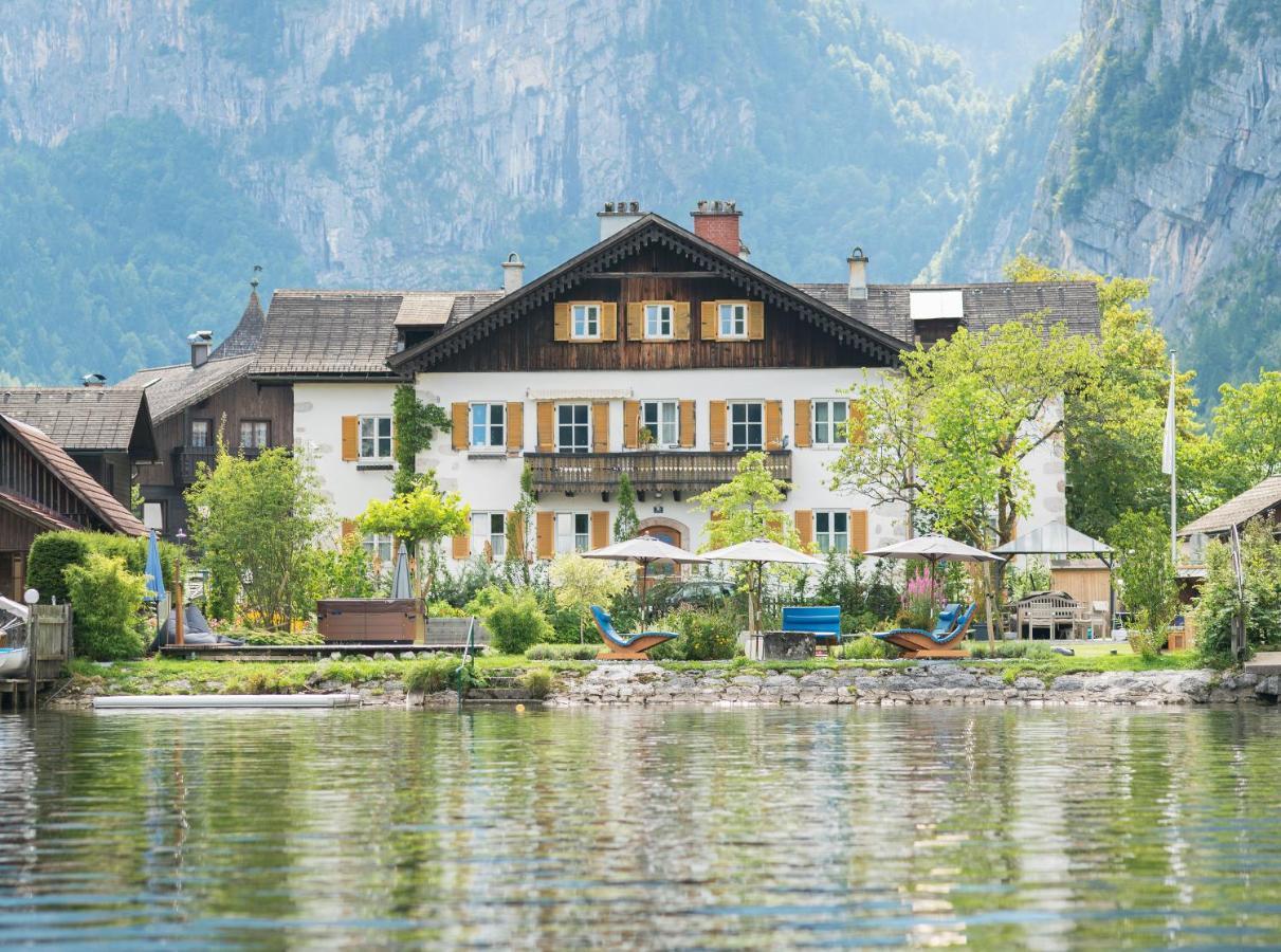 Glueck Am See - Apartment Mit Seezugang Hallstatt Eksteriør billede