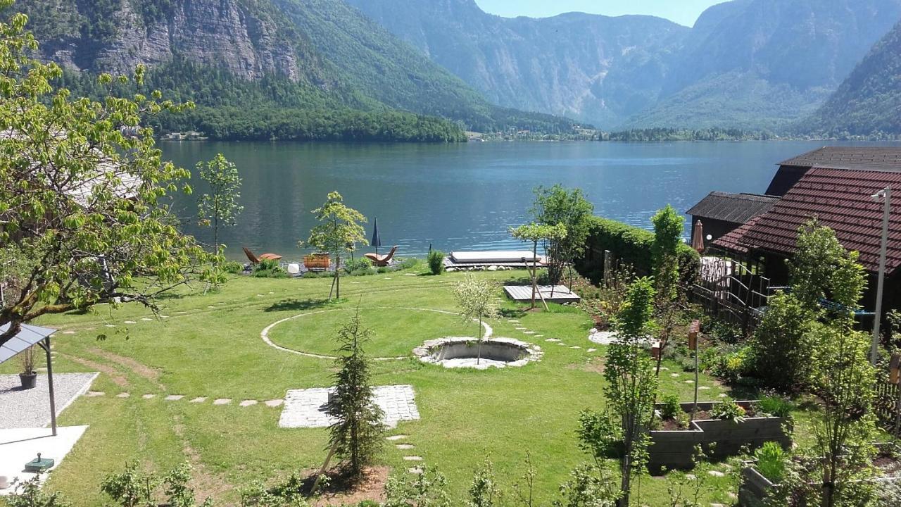 Glueck Am See - Apartment Mit Seezugang Hallstatt Eksteriør billede