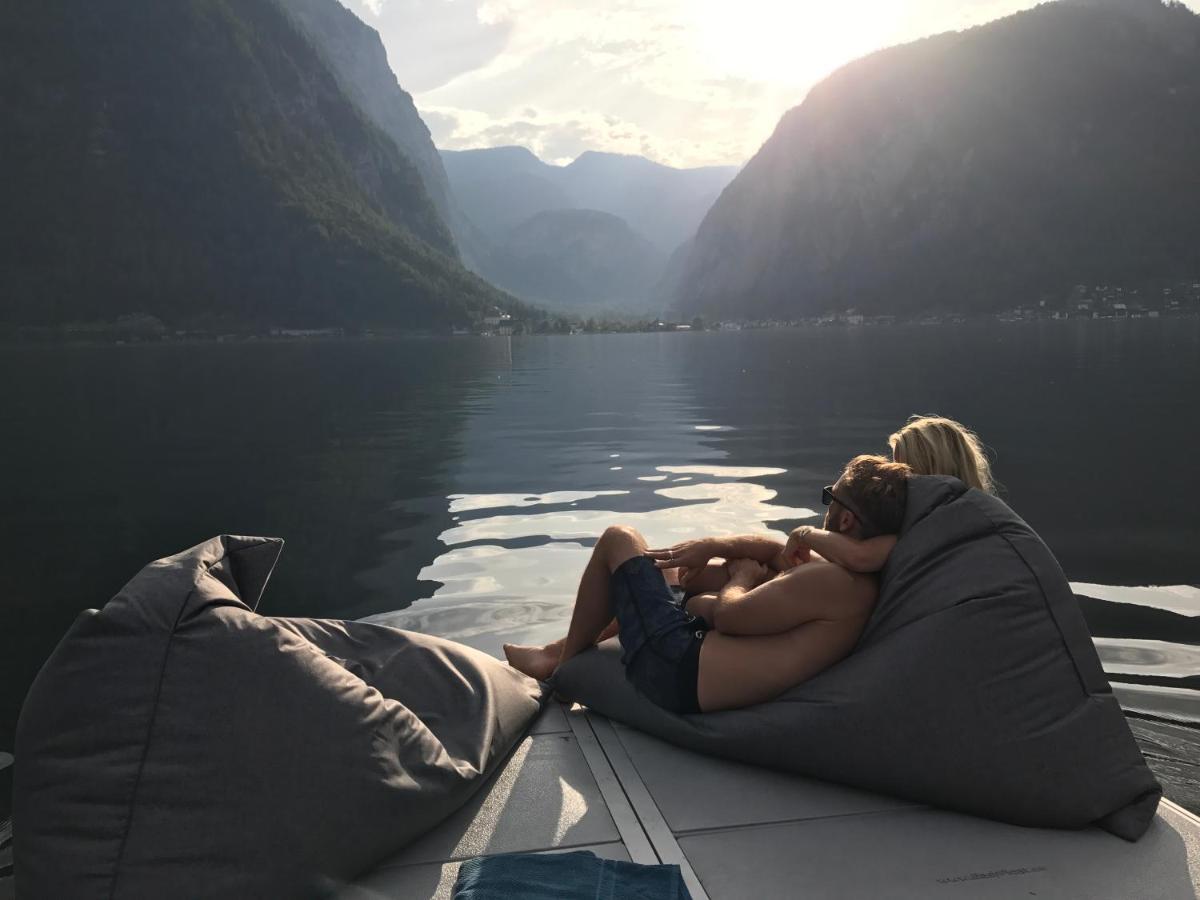 Glueck Am See - Apartment Mit Seezugang Hallstatt Eksteriør billede