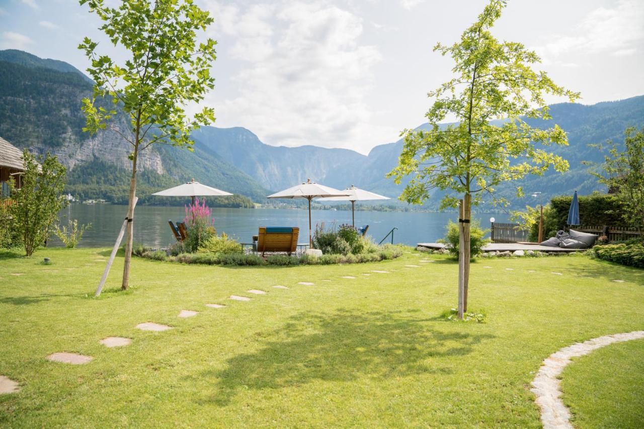 Glueck Am See - Apartment Mit Seezugang Hallstatt Eksteriør billede